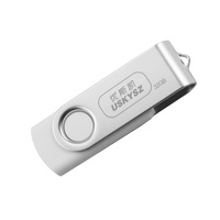 USKY 4 Go à 128 Go OTG 2 To 1 To 4 en 1 Clé USB Clé USB 32 Go 64 Go 8 Go 16 Go Matériau métallique Nouveau produit