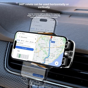 <span class=keywords><strong>Support</strong></span> de téléphone pour <span class=keywords><strong>voiture</strong></span> F28 avec chargeur sans fil, <span class=keywords><strong>ouverture</strong></span>/fermeture <span class=keywords><strong>automatique</strong></span>, fixation sur grille d'aération, <span class=keywords><strong>support</strong></span> de navigation - Product Image 4