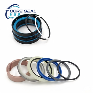 Kit Guarnizioni Cilindro Sterzo VOE11709817 per VOLVO L90E L110E L120E /F/<span class=keywords><strong>G</strong></span>/<span class=keywords><strong>H</strong></span>, Ricambi per Pale Gommate, Mini Escavatori, Parti Pompa, Motore - Product Image 1
