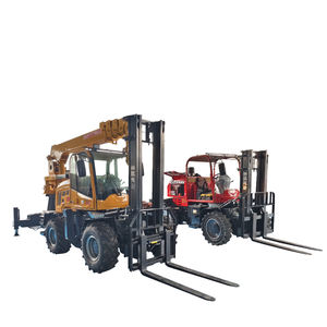 מלגזה 4wd חזק לבנייה וחקלאות 5 טון כל-שטח <span class=keywords><strong>4</strong></span> x4 מלגזה בשטח קשה - Product Image 4