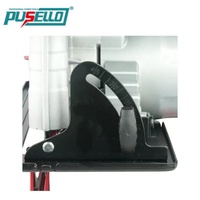 Scie circulaire électrique portable professionnelle PUSELLO 2200W, 9 pouces, pour la coupe du bois