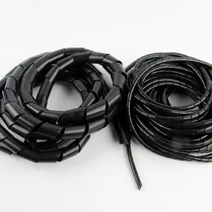 1/1.5/3/5/10 Meter 8/10/15/20/25/30/35mm Line Organizer Pipe Protection Spiral Wrap Winding Cable Wire Protector Cover Tube