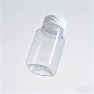HDPEプラスチック試薬ボトル5 15 30 <span class=keywords><strong>60</strong></span> 125 250 500 1000 ml実験用耐薬性シリンダー形状広口スクリューキャップ - Product Image 2