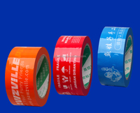 Kunden spezifisch bedruckte BOPP-Klebeband maschine 48mm x 200m, automatische Karton versiegelung sband produktion