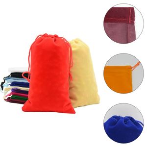 Bolsa de Joyería de Terciopelo Personalizada de Lujo, Portátil, con Logotipo Impreso, Pequeña, con Cordón, para Regalo, Venta al Por Mayor de Xinxing Fashion - Product Image 2