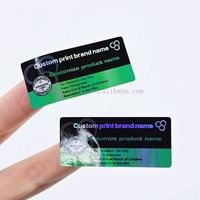 Fabricant en gros d'impression de luxe d'étiquettes en flacon de 3ml Étiquette auto-adhésive personnalisée de haute qualité pour flacons