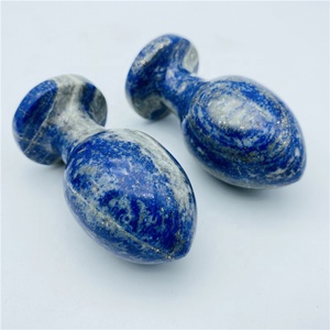 Plug Anale in Cristallo Naturale di Lapislazzuli per Guarigione, Giocattolo Sessuale, Vendita all'Ingrosso - Product Image 3