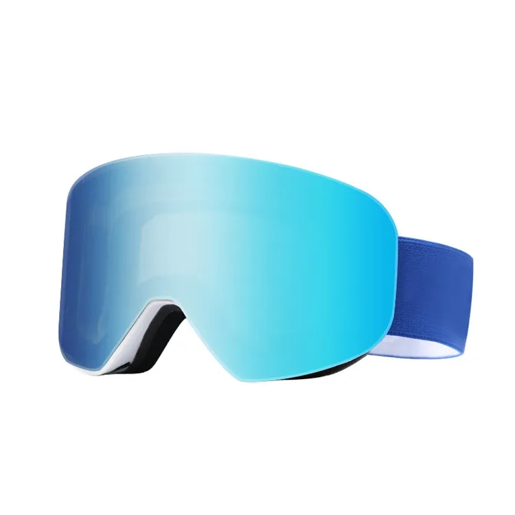 男性女性スポーツ眼鏡ガラススキーグラスのための新しいスタイルの磁気スキー屋外メガネ
