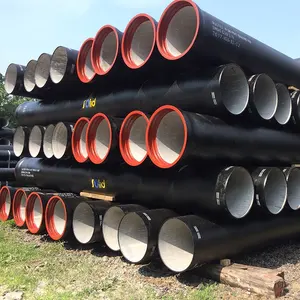 Ductile Iron K9 Pipe ISO2531 EN598 DN80-DN2600 1 Leading Manufacturers Of K9 C40 C30 C25 Ductile Iron Pipe