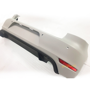 Parachoques Trasero Compatible con <span class=keywords><strong>VW</strong></span> <span class=keywords><strong>Golf</strong></span> <span class=keywords><strong>VI</strong></span> 6 Hatchback Coupé (2008-2013) Estilo GTI 5K6807417H - Product Image 5