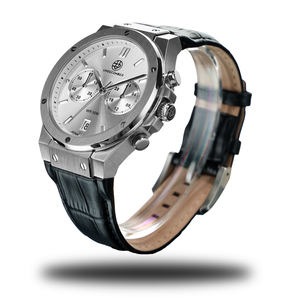 12月卸売スポーツクォーツ腕時計サファイアクリスタル5気圧防水メンズクォーツ腕時計クロノグラフ/日付/曜日付き - Product Image 2