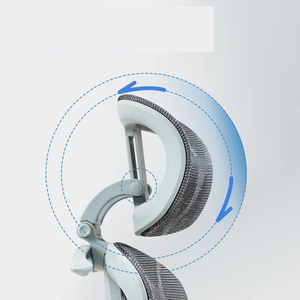 เก้าอี้สำนักงานจากโรงงานยาจิ สะดวกสบาย ออกแบบตามหลักสรีรศาสตร์ เหมาะสำหรับการนั่งทำงาน เรียน หรือพักผ่อน เก้าอี้ตาข่ายทันสมัยสำหรับผู้บริหารและผู้ใช้งานคอมพิวเตอร์ - Product Image 4