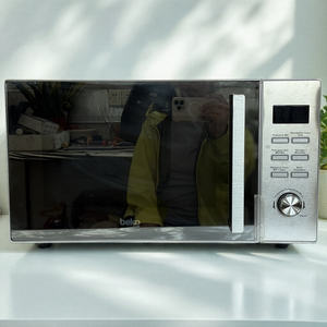 Horno <span class=keywords><strong>Microondas</strong></span> Profesional de 28L de Capacidad, Tipo Grill, Comercial, para Hogar, 220V, Encimera, con Bloqueo Infantil, Acero Inoxidable - Product Image 4