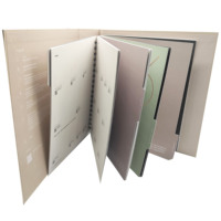 Catalogue d'impression de brochures pliées illustrées imprimées sur mesure Livre en spirale à couverture rigide sur papier Impression offset Estampage à chaud CN;GUA