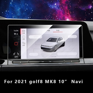 للزجاج المقسى لفولكس فاجن لسيارة جولف 8 MK8 شاشة لمس 10 بوصة و "مقاييس # تتجه - Product Image 3