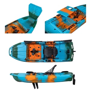 Nuevo <span class=keywords><strong>Kayak</strong></span> Modular Ancho LSF 2025 de 2 Piezas <span class=keywords><strong>con</strong></span> Aleta de Pedal Desmontable, Escotilla Grande para Peces Vivos y <span class=keywords><strong>Ruedas</strong></span> para Remar al Aire Libre - Product Image 3