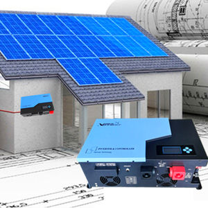 Vmaxpower-Kit de energía Solar para el hogar, sistema de energía Solar sin conexión a la red, 8kw, 8000 vatios - Product Image 1