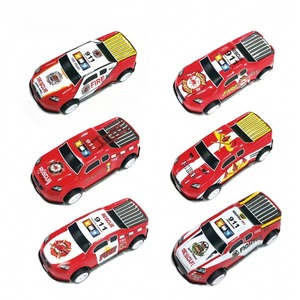 Raceseries รถยนต์โลหะผสมแบบดึงกลับได้6.8ซม., รถการ์ตูนยานพาหนะโลหะพลาสติกโลหะของเล่นสำหรับเด็กขายส่งมากสำหรับ W - Product Image 1