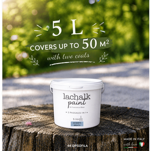 44 GIPSOFILA 5lt LaChalk the evolution of <b>chalk</b> paint Where <b>chalk</b> meets resin: Hybrid <b>Chalk</b> Resin Paint made in Italy - Product Image 2