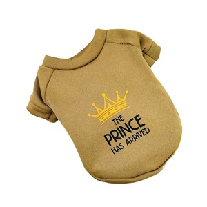 Sweat-shirt en polaire sans capuche pour animaux de compagnie, imprimé lettres, en polyester, vêtements mignons pour chiens et chats, tenue d'automne et d'hiver - Product Image 5