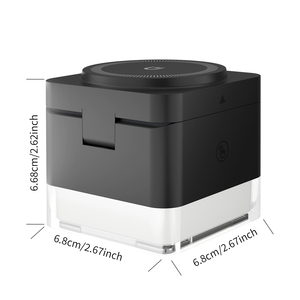 3-in-1 Foldable Magnetic Wireless Charging Station with QC3.0 15W Charger Lamp Earphone for Mobile Phone Smartwatch <strong>Headset</strong> - Product Image 2
