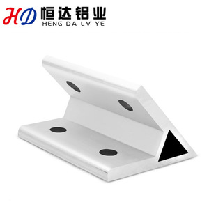 Connecteur d'angle en aluminium Heng Da Lv Ye, profilé en aluminium, 45 degrés, angle droit, pour cadres en aluminium industriels - Product Image 2