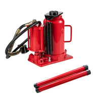 Cric hydraulique pneumatique haute performance 12T avec fonction de pression supérieure, cric hydraulique à air d'échappement