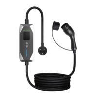 Chargeur EV Portable Réglable 3.5KW 16A Domestique GB/T IEC 62196 avec Personnalisation du Logo et Prise de Courant pour Station de Recharge EV