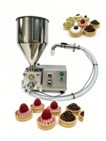 Machine à garnir les pâtisseries : Tartelettes, Donuts, Croissants, Éclairs, Cupcakes, Biscuits, Muffins aux Framboises, Chocolats, Myrtilles et Matcha