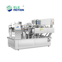 Machine d'emballage automatique Elemotion pour snacks croustillants, pesage et emballage sous vide à l'azote pour chips et petits pains