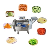 Máquina Cortadora de Verduras Económica, Cortadora Comercial de Cebolla, Cortadora de Verduras en Cubos de Patata, Máquina Rebanadora Automática de Repollo