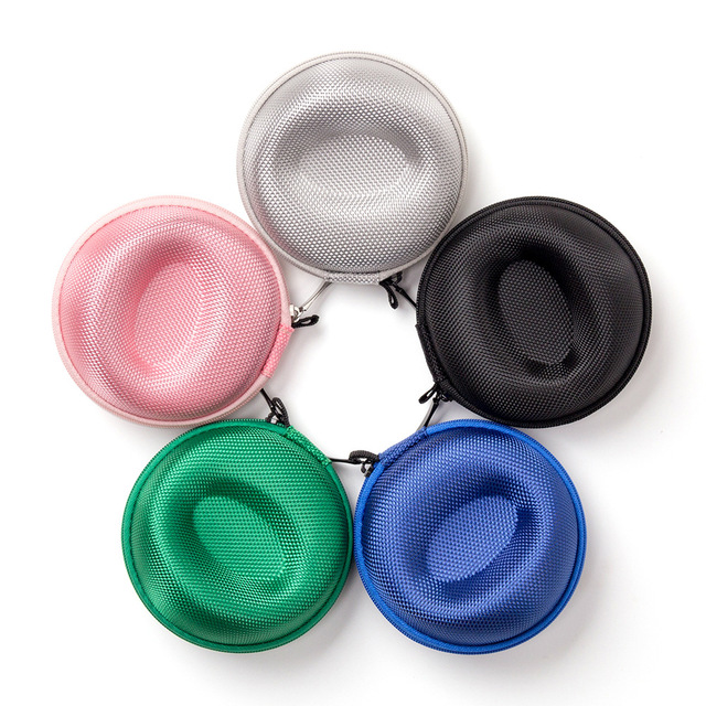 Waterproof Portable Carry EVA Watch Storage Case Bag Hard Shell Zipper Inner Velvet Watch Box for Travel Protective