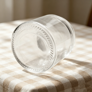 Frasco de Vidrio Redondo de 100ml, 120ml, 150ml con Tapa Metálica Dorada o Plateada - Product Image 5