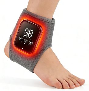 Ceinture de massage chauffante et vibrante sans fil pour poignets, chevilles, mains et pieds - Product Image 1