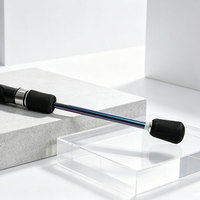 Canne à pêche en carbone ultra-légère RYOBI TINY LURE PRO C1682UL 1,68 m pour la pêche à la carpe et à la truite en lac, poids de leurre 1-7 g