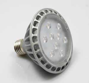 Aluminium gehäuse CE RoHS Kurzhals <span class=keywords><strong>Par30</strong></span> LED-Lampen scheinwerfer 11w 14w <span class=keywords><strong>15w</strong></span> 120/230V AC Dimmbar 30 120 ° Indoor Commercial - Product Image 2