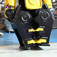 Cisaille hydraulique multi-usages Ligong pour concasseur de béton, pour excavatrices de 3 à 50 tonnes, poids 2000 kg, garantie 18 mois, déchets de construction