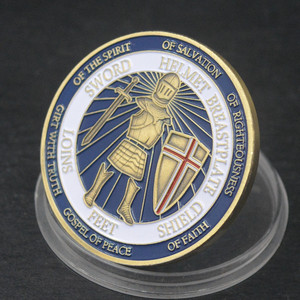 Bảo vệ đồng xu thách thức men Đức tin đặt trên toàn bộ áo giáp của tiền xu thần - Product Image 5