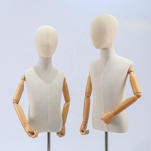 New Arrivals High-end Children's Model <strong>Props</strong> for Clothing Store Model Shelves Display Racks Half Body Kids Mannequins - Product Image 2
