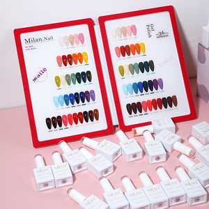 MILAN Modelones, Kit de 36 Colores de Esmalte de Gel UV, Crea Tu Propia Marca, Logotipo Personalizado OEM, Esmalte de Uñas de Gel de Marca Privada, Sets de 15 ml - Product Image 5
