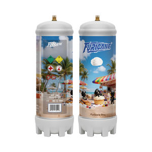 Bouteille de gaz vide en gros disponible, OEM, stock UE, chargeur de crème - Product Image 3