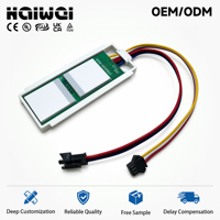 Interrupteur tactile à double clé OEM/ODM pour miroir, capteur de mouvement, DC12V 60W CCT bicolore pour miroir de salle de bain LED