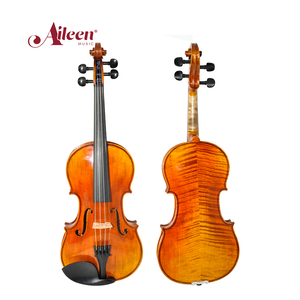 Violín Avanzado de Fábrica China 4/4-1/8, Violín de Madera Maciza con Arco de Fibra de Carbono (AVL320H) - Product Image 2