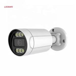 Loosafe <span class=keywords><strong>Camera</strong></span> Poe 5MP 8MP Hệ Thống An Ninh <span class=keywords><strong>Camera</strong></span> Mạng Đạn Tích Hợp Đèn Ấm Và Bộ <span class=keywords><strong>Camera</strong></span> CCTV IP Chống Nước Mic IP67 - Product Image 1