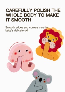 Juguete Educativo de Madera para Niños, Rompecabezas de Letras de Animales para Educación Temprana, Bloques de Construcción Cognitivos en Inglés, 50 Piezas - Product Image 6