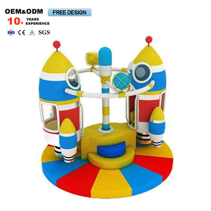 Juguetes de Cohetes para Niños, Equipo de Juegos para Parques Infantiles, Instalación de Juegos para Parques de Diversión Interiores para Aventureros - Product Image 1