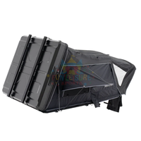 Tente De Toit De Voiture Imperméable Tente De Toit En Aluminium Tente De Toit À Coque Rigide Avec Toile Durable Offrant Un Grand Camping En Plein Air