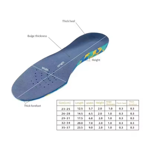 <span class=keywords><strong>Semelles</strong></span> orthopédiques spécialement conçues pour enfants avec soutien de la voûte plantaire, <span class=keywords><strong>semelles</strong></span> absorbant les chocs en PU - Product Image 3