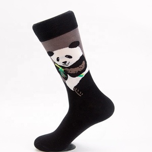 Mùa đông vui Funky Panda hoa chim đầy màu sắc giải trí unisex phim hoạt hình vớ - Product Image 5