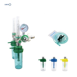 Regolatore di ossigeno medico Lovtec con inalatore di ossigeno a tubo con pompa in PVC ad alta elasticità - Product Image 1
